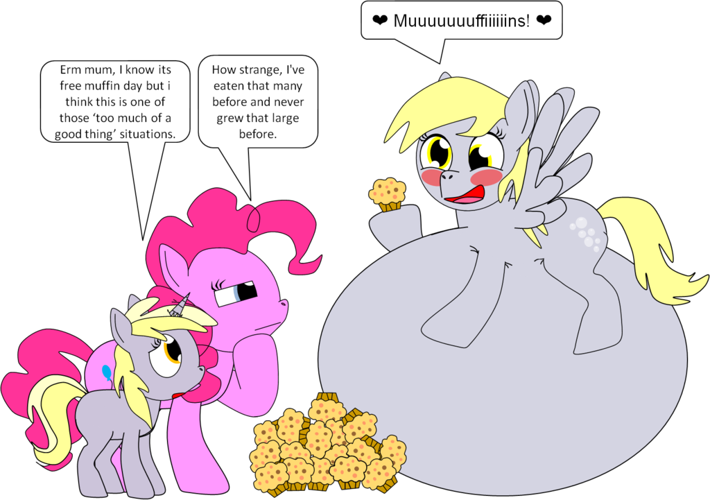 Top derpy hooves by. Muffins clipart muffin line