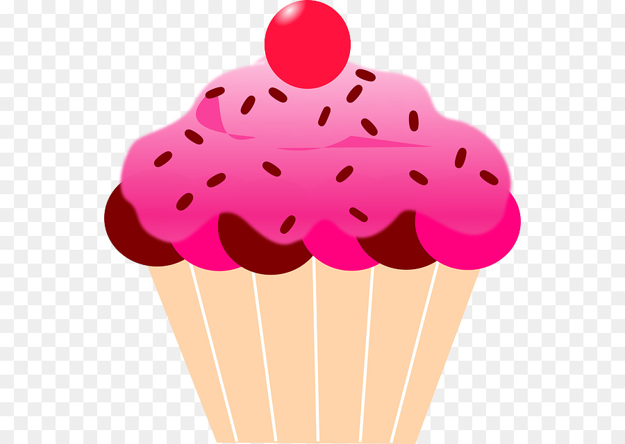 muffin clipart pink cupcake