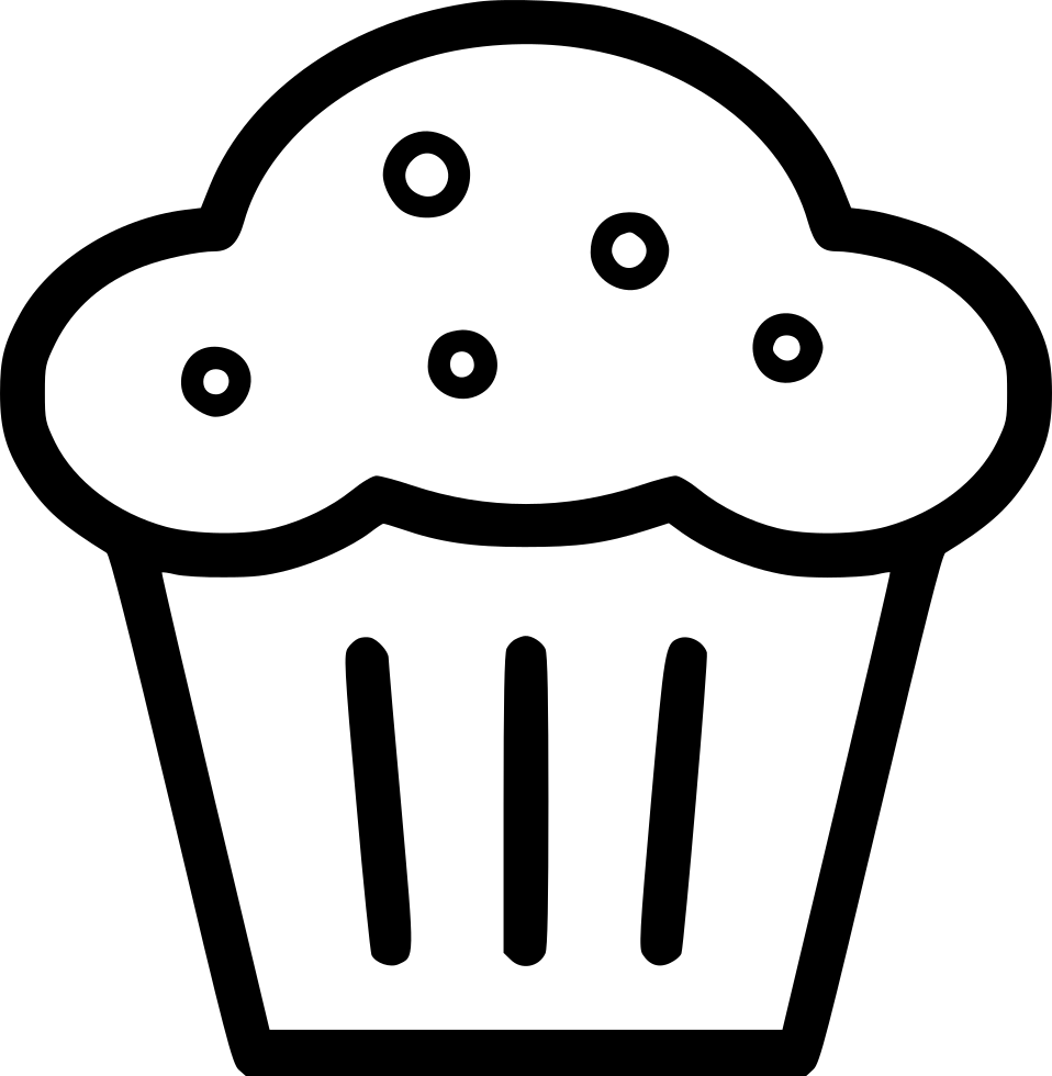 Muffin png icon free. Muffins clipart svg