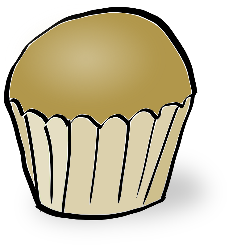 Muffin medium image png. Muffins clipart 1 cupcake
