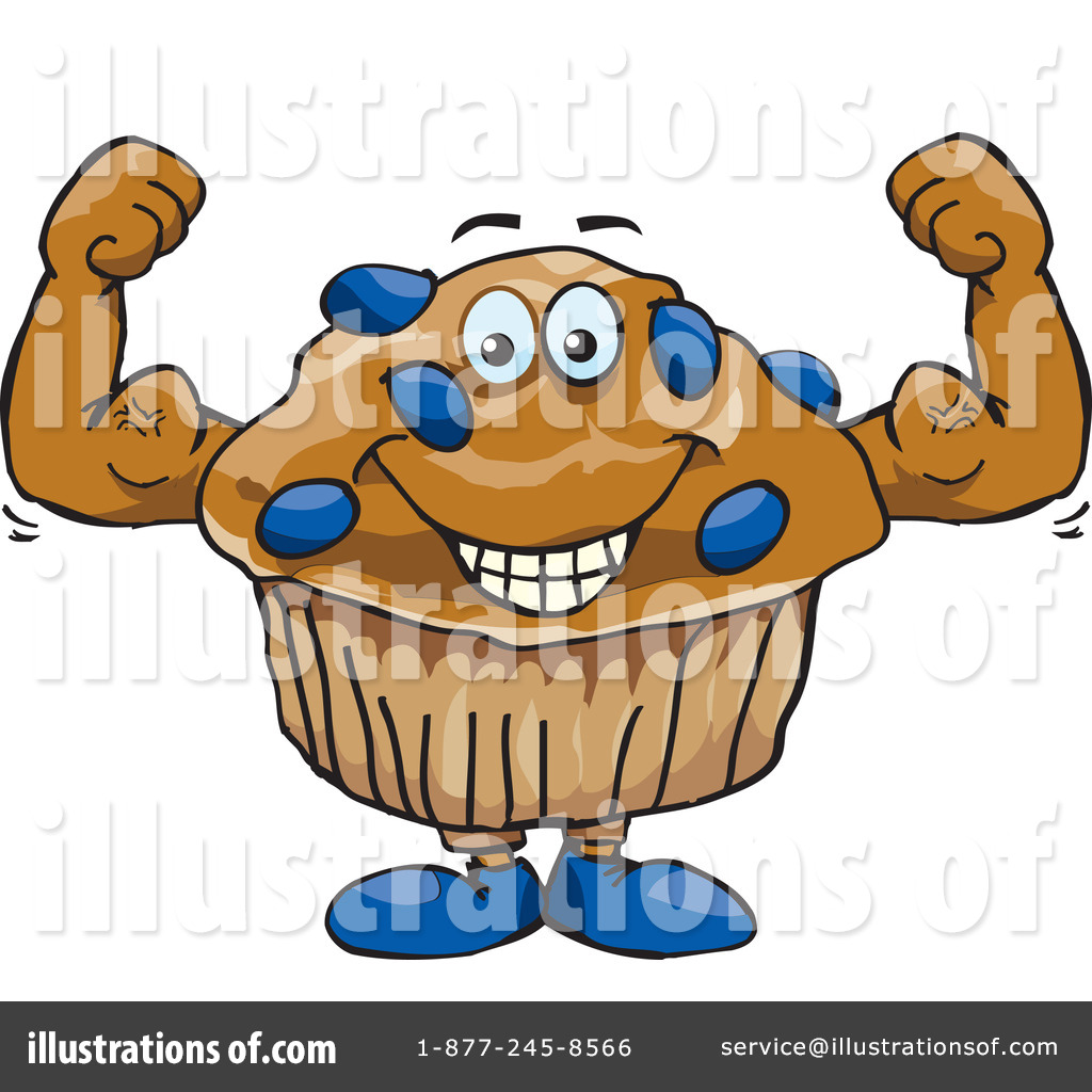 Muffin illustration by dennis. Muffins clipart