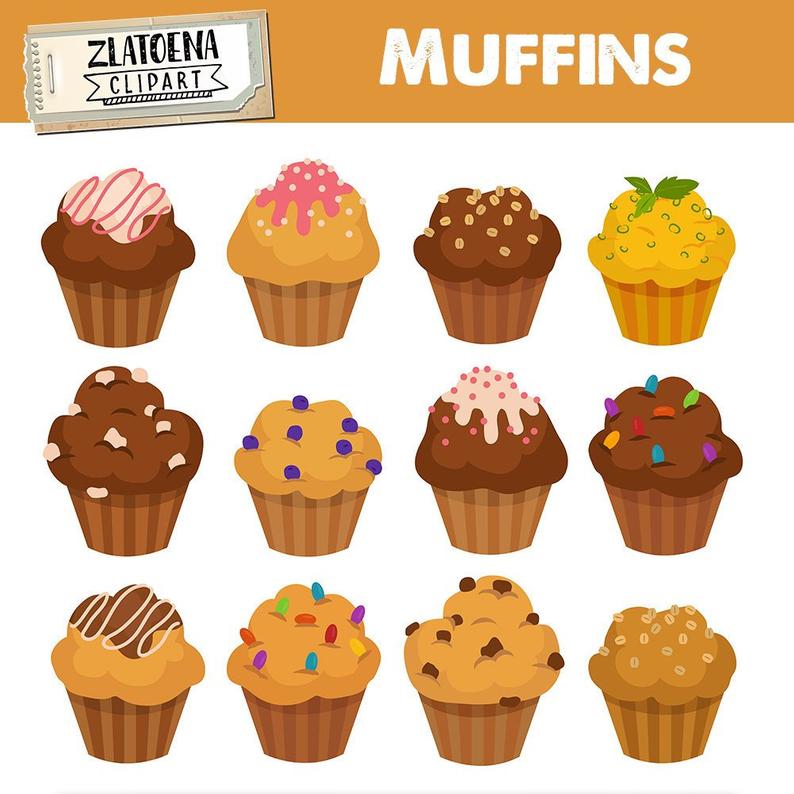 clipart cupcake muffin