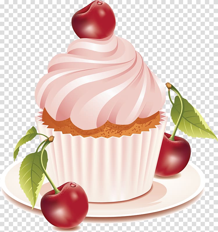 muffins clipart cherry