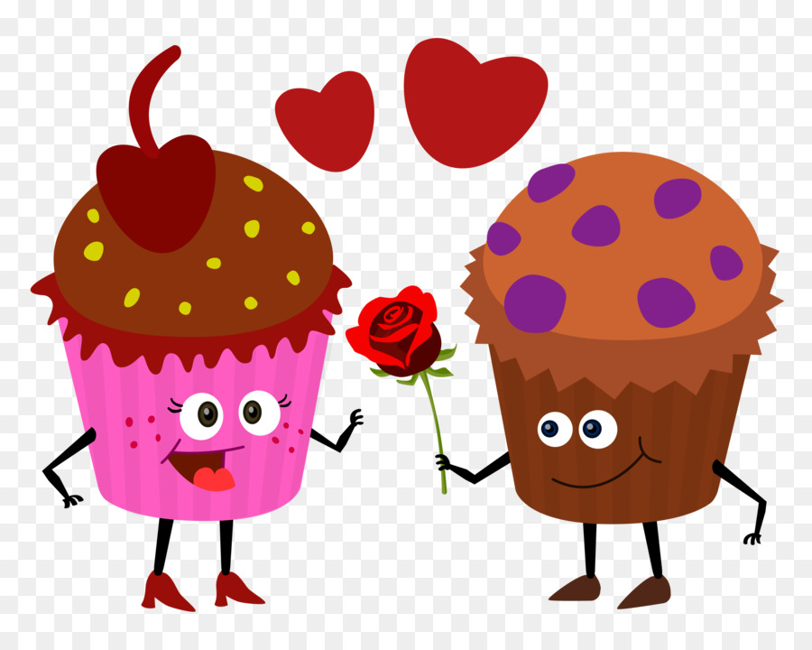 muffins clipart heart