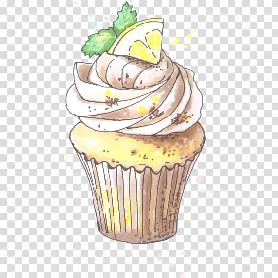 Cupcake tart muffin sponge. Muffins clipart lemon cake