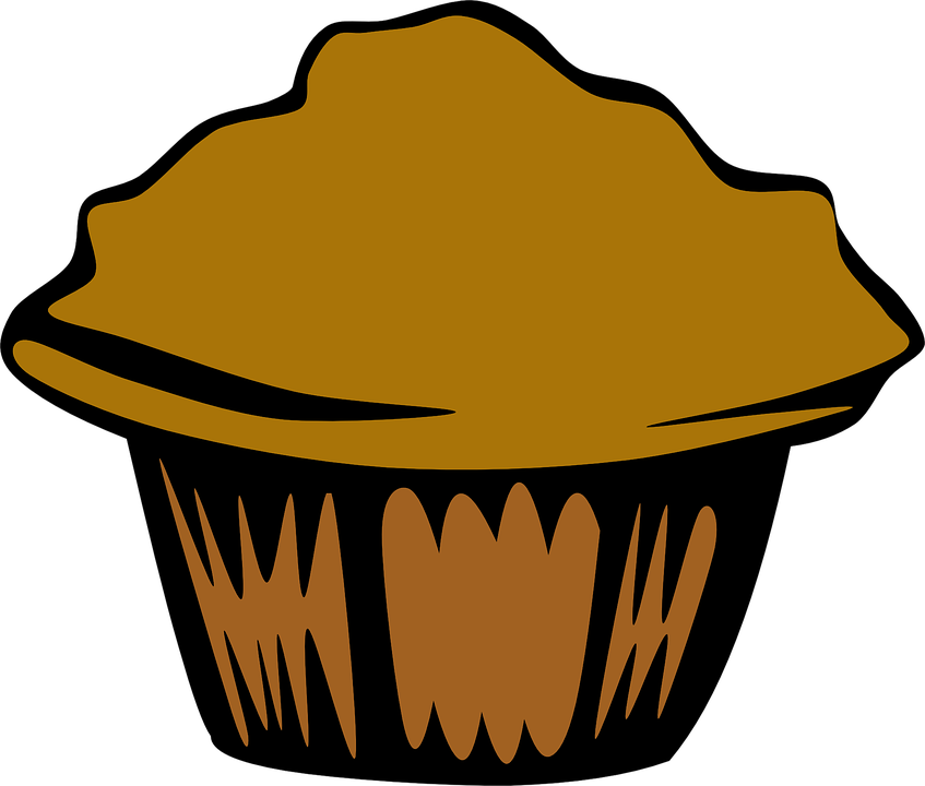muffins clipart outline
