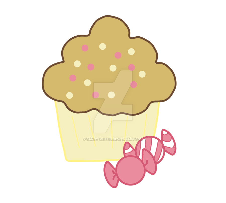 muffins clipart pink