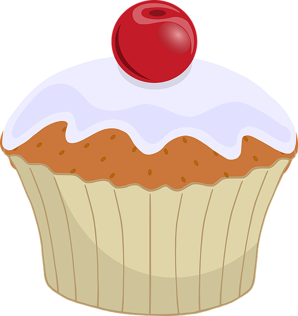 muffins clipart single cupcake