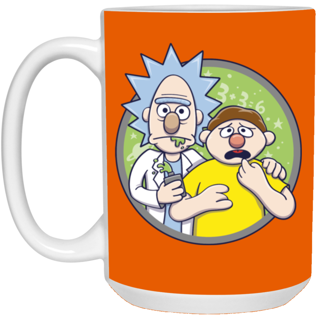 Mug clipart kawaii. Rick and morty cup