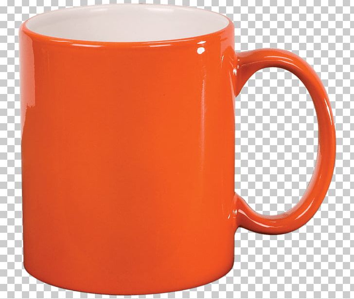 mug clipart orange cup
