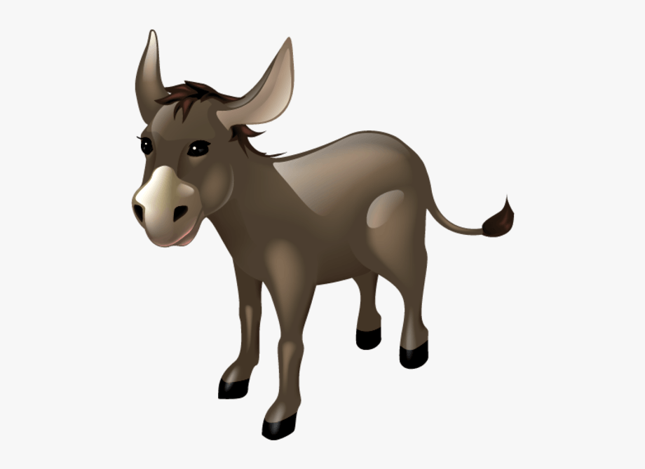 Donkey clipart mule. Free cliparts 