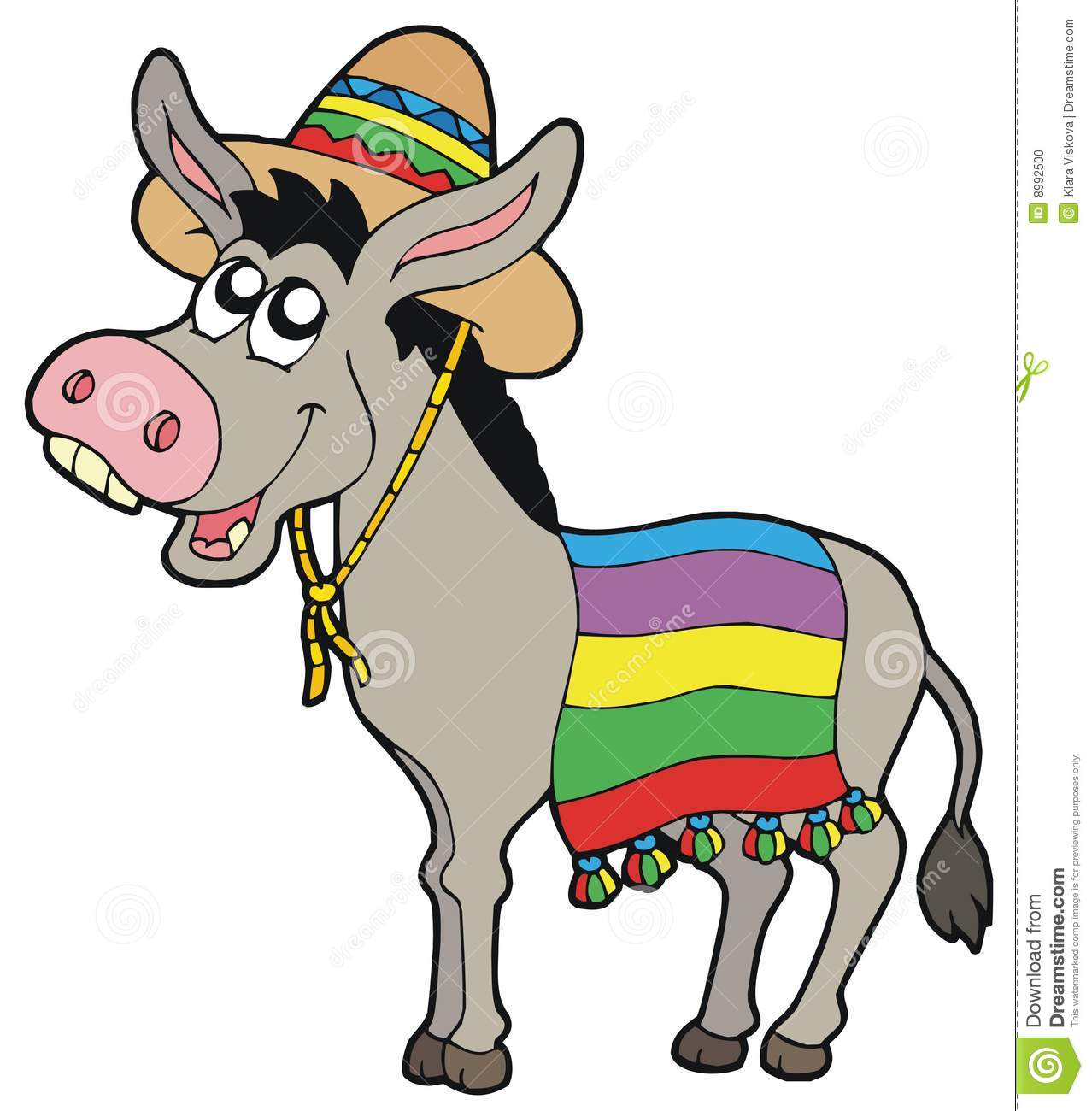 mule clipart donkey mexican