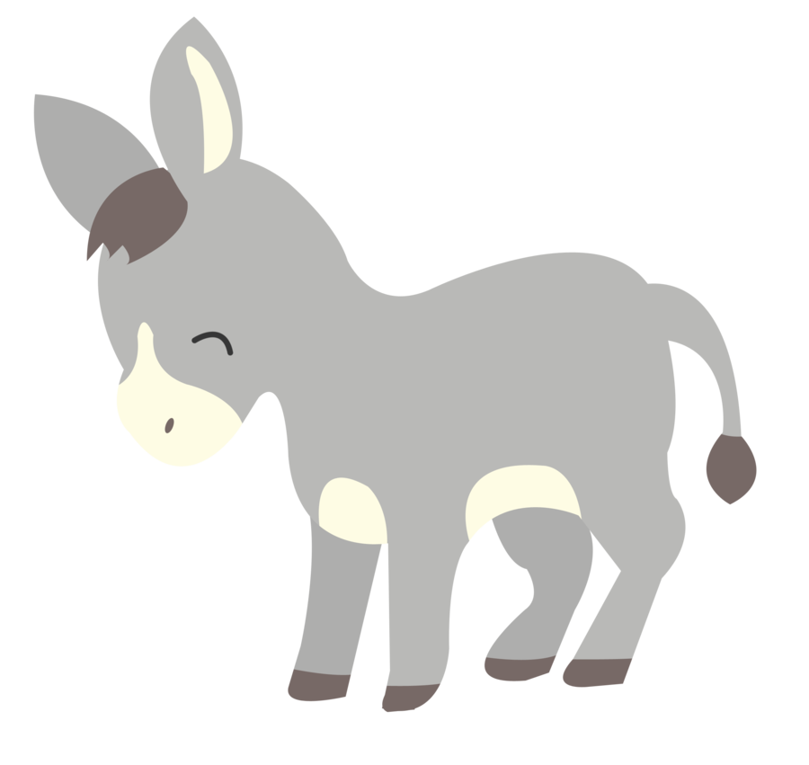 mule clipart miniature donkey