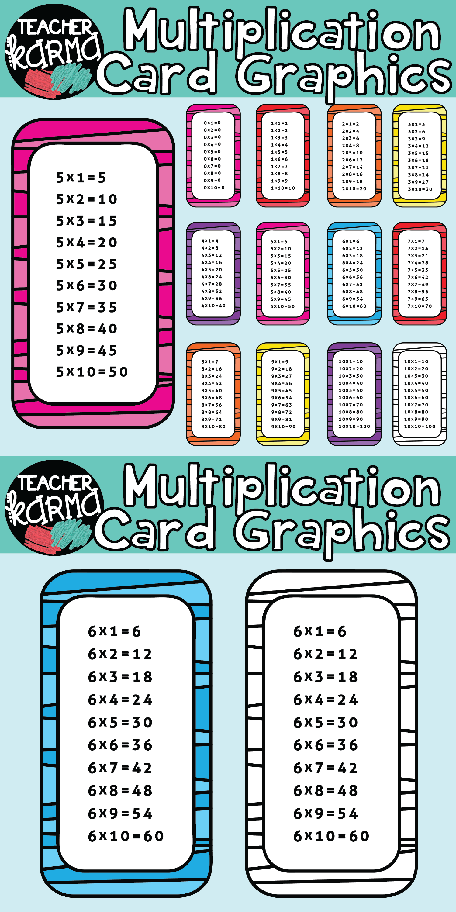 multiplication clipart math education