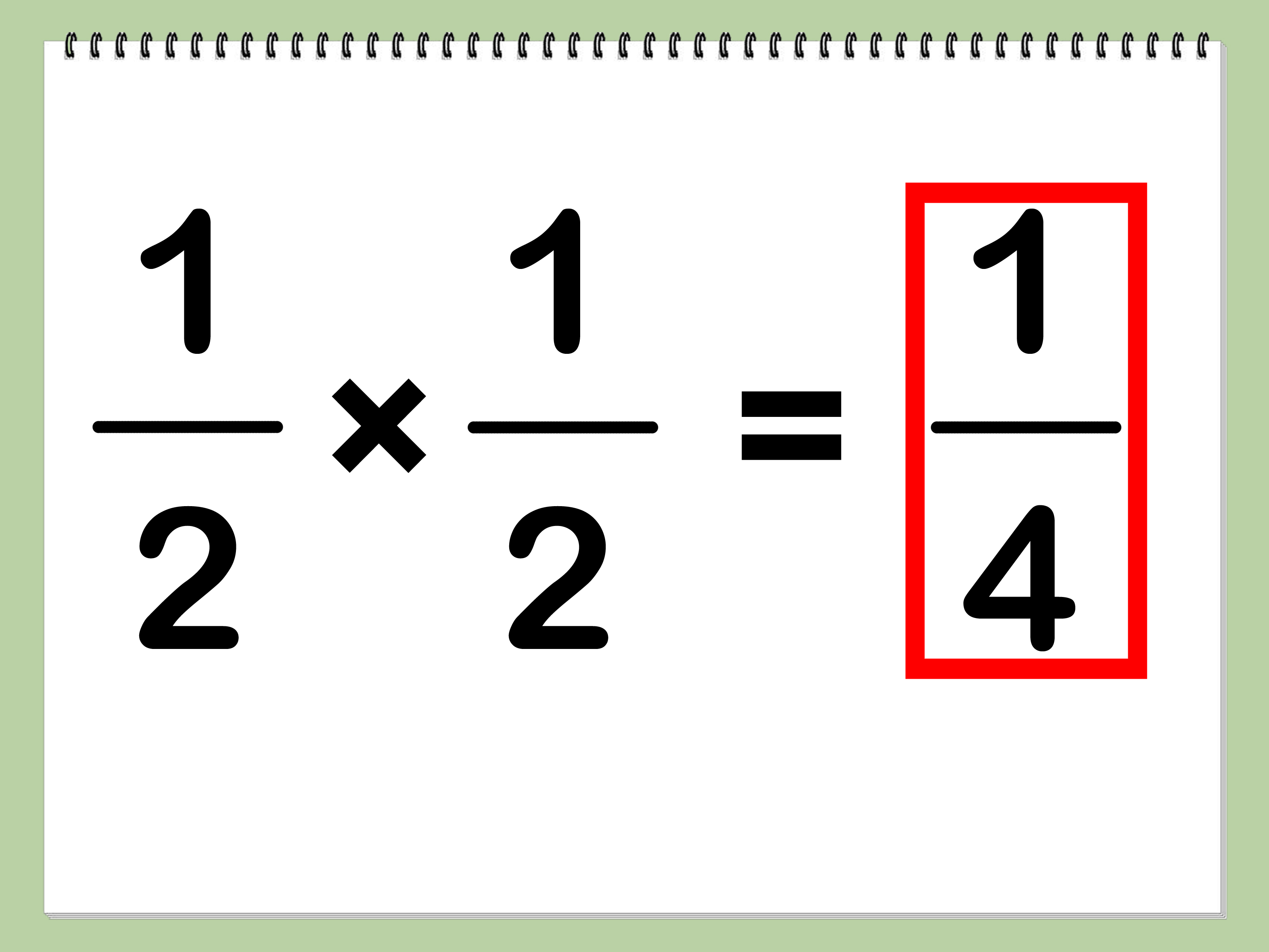 multiplication clipart math fraction