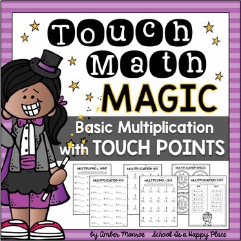 Touch basic with points. Multiplication clipart math magic