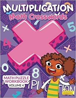 Crosswords workbook . Multiplication clipart math puzzle