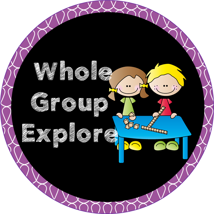 Teach clipart math group. Kindergarten guided whole explore