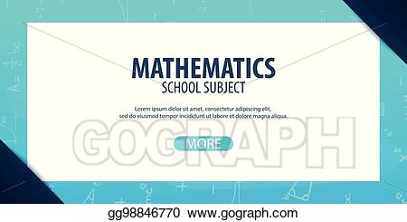 Eps illustration mathematics back. Multiplication clipart subject