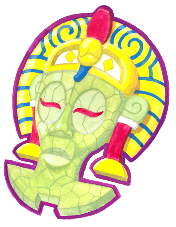 mummy clipart egyptian mask