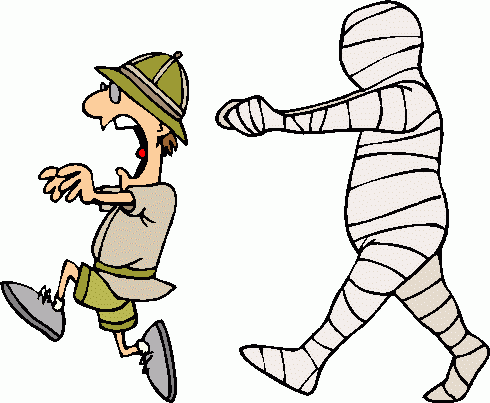 mummy clipart silly