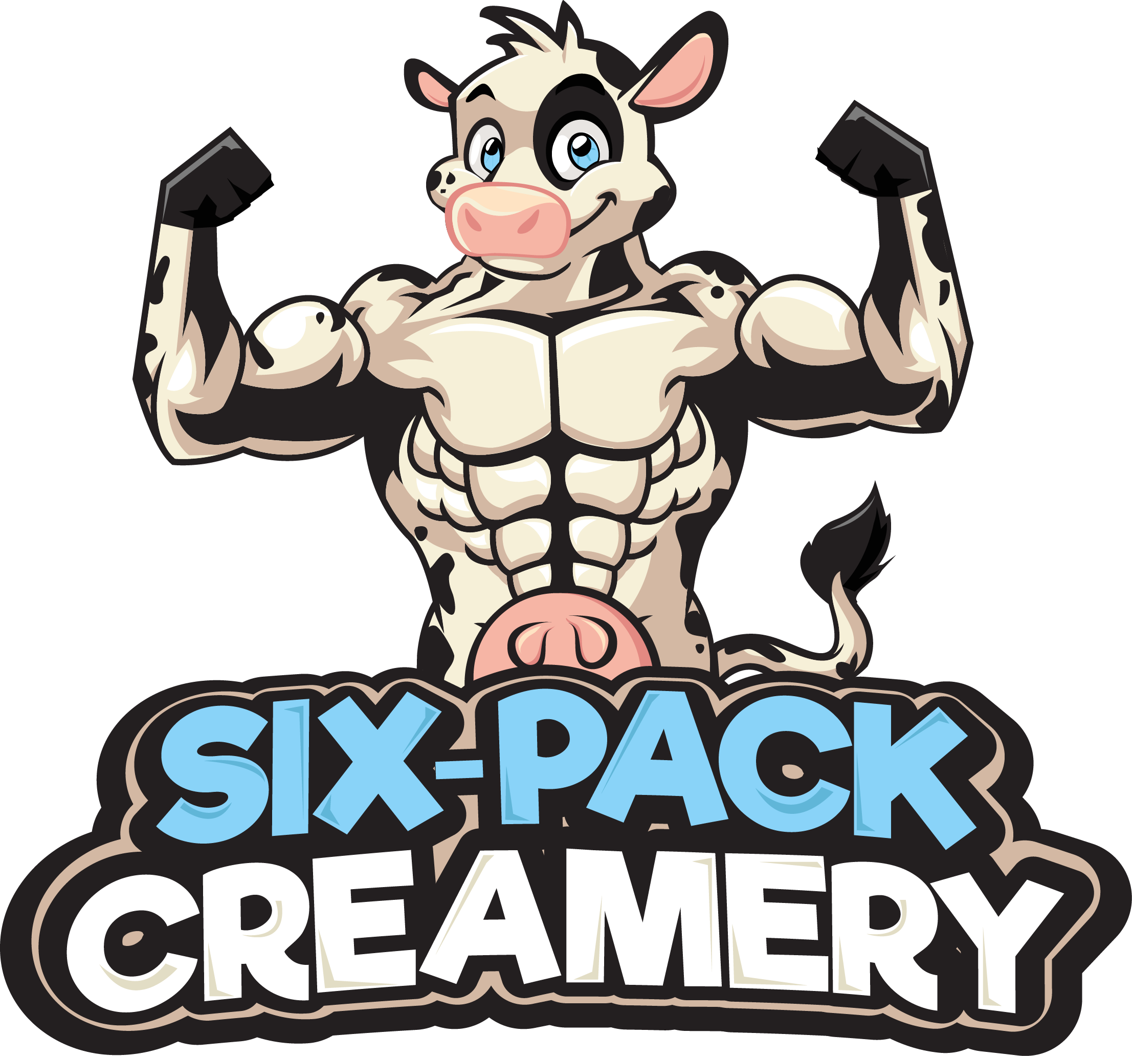 muscle clipart 6 pack