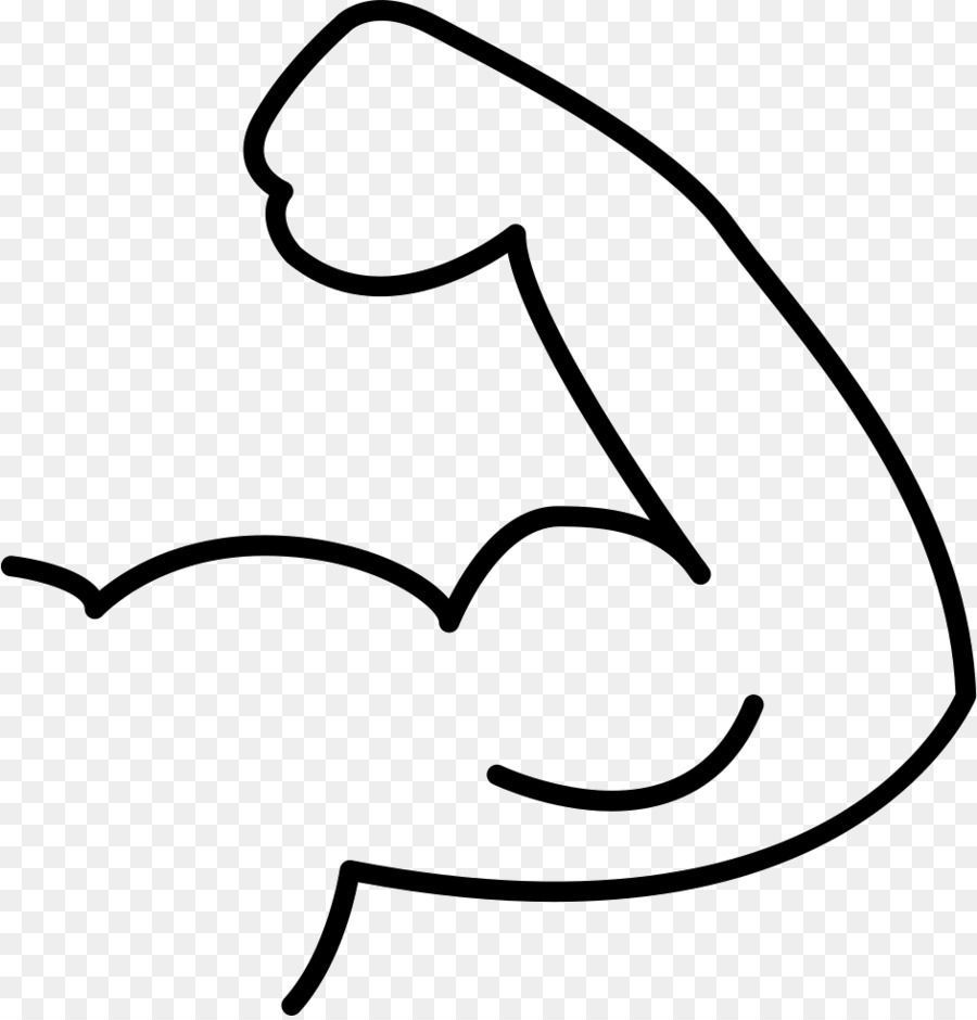 Background nose transparent clip. Muscle clipart black and white