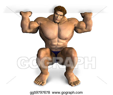 muscle clipart blank
