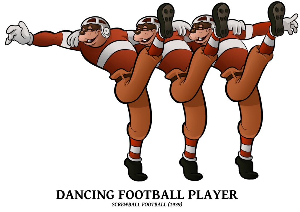 muscle clipart football player