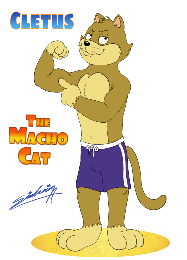 muscle clipart macho