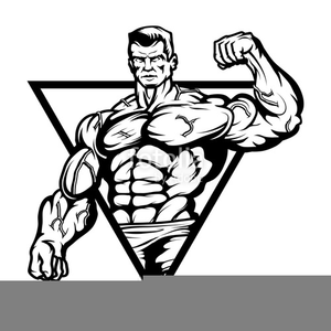 muscles clipart male