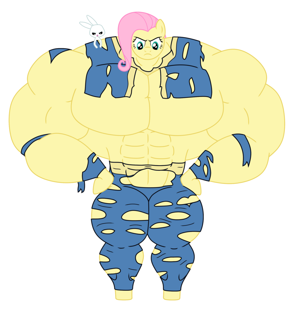 Muscles clipart musle.  angel bunny anthro