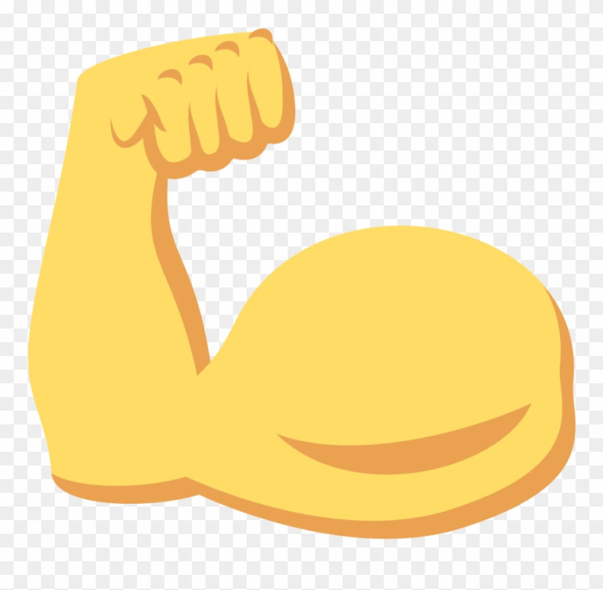muscles clipart muscle emoji