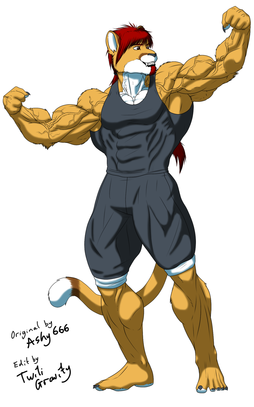 muscles clipart ripped man