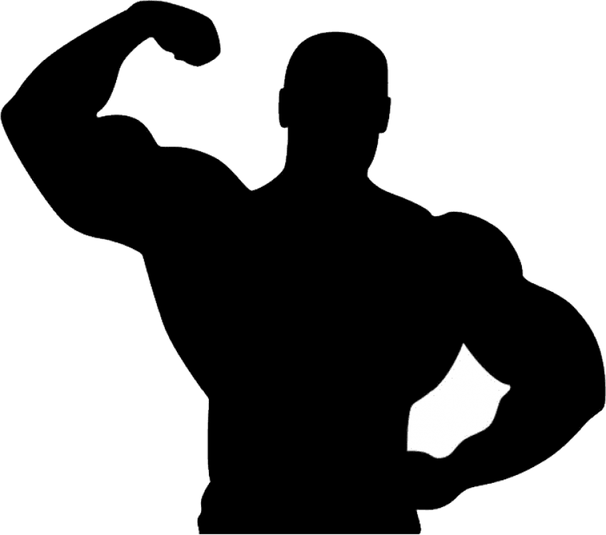 Muscle clipart transparent background. Man png free images
