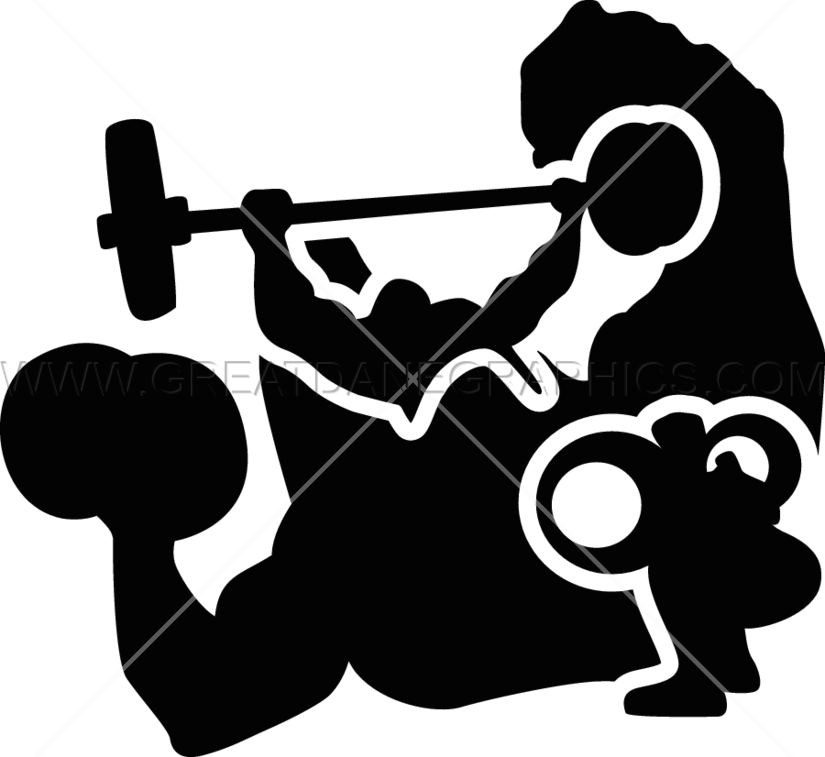 muscles clipart weightlifting