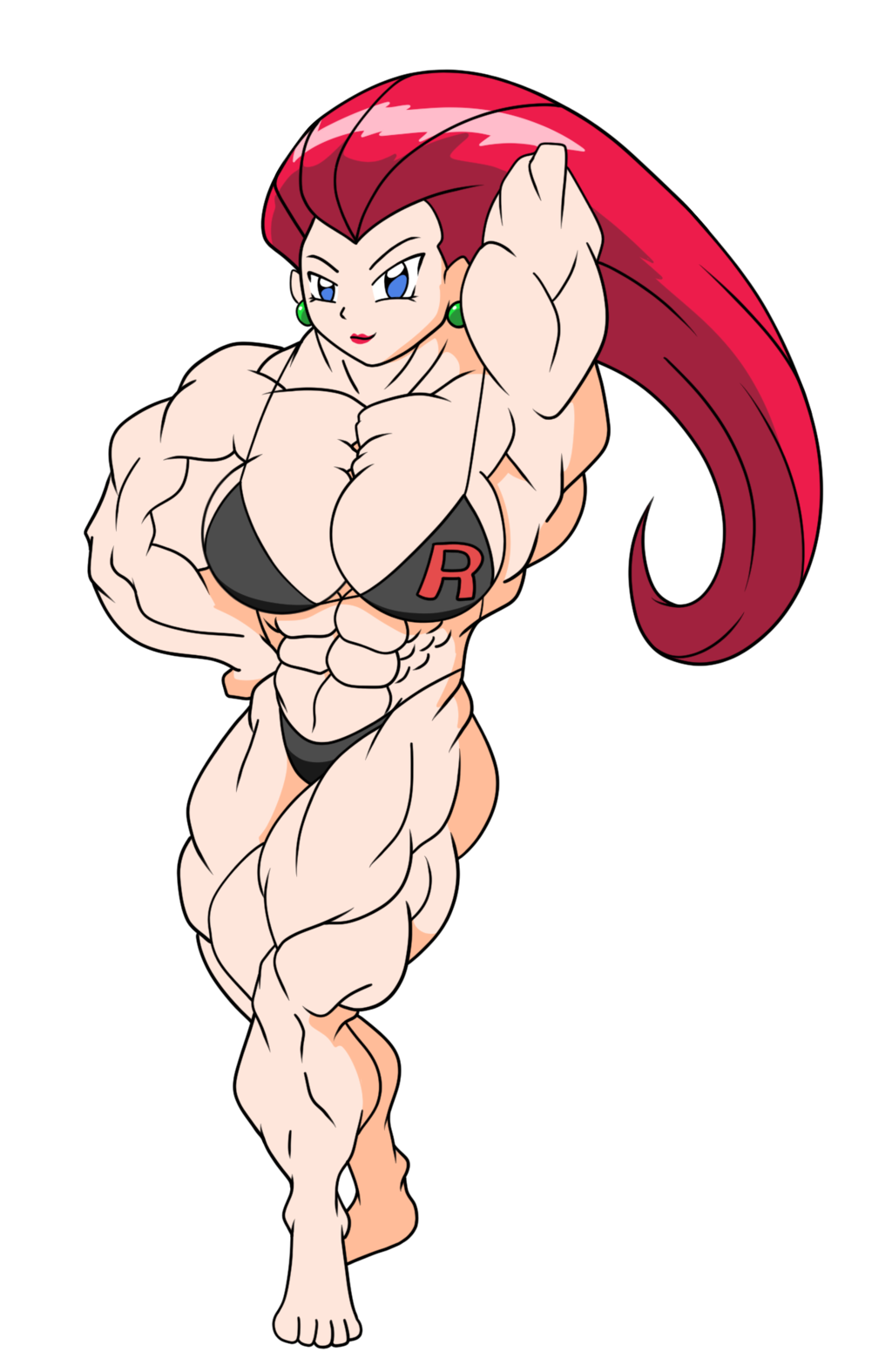 muscles clipart female bodybuilding