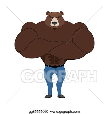 muscles clipart powerful