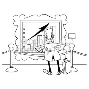 museum clipart black and white