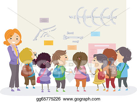 Museum clipart kids museum. Clip art vector stickman
