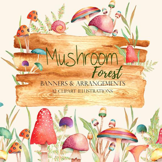mushroom clipart autumn