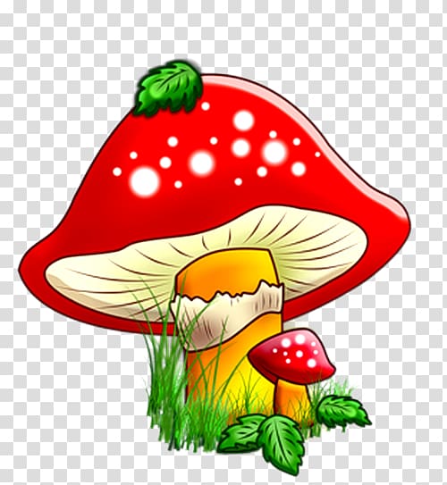 mushrooms clipart comic