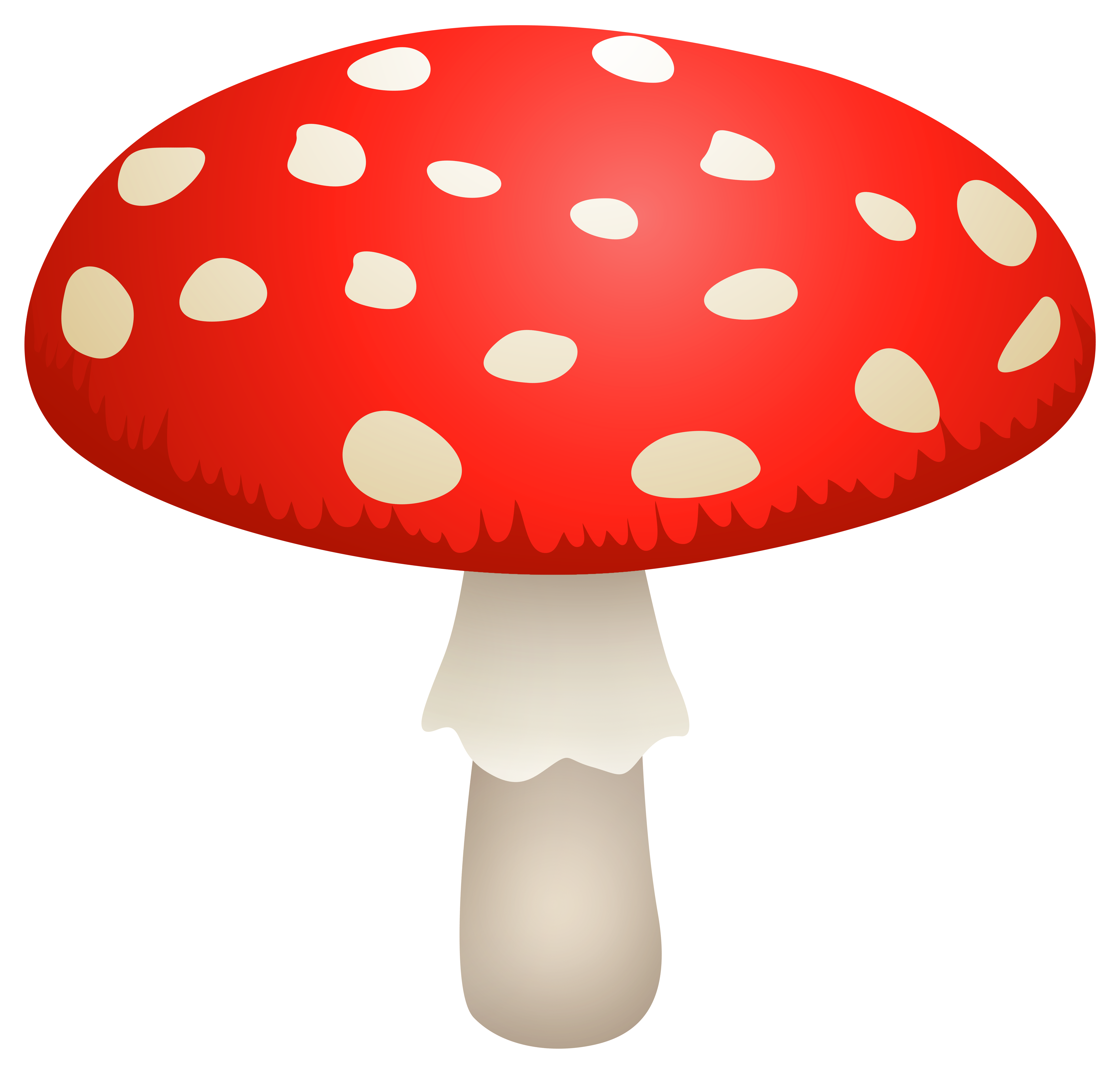 mushroom clipart design