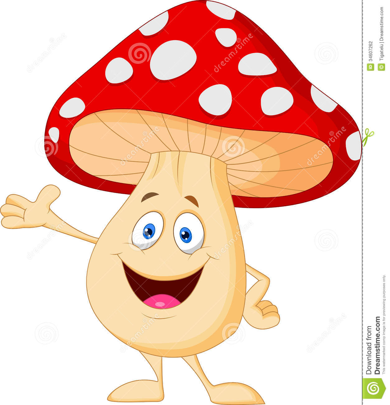 mushrooms clipart eye