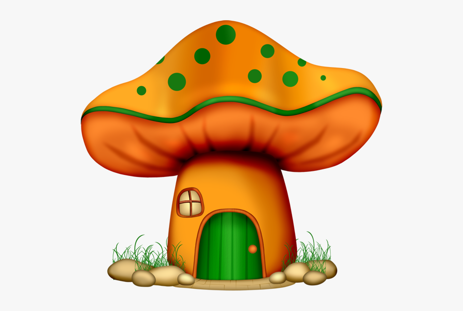 mushrooms clipart mushroom house