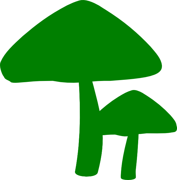 mushroom clipart green mushroom