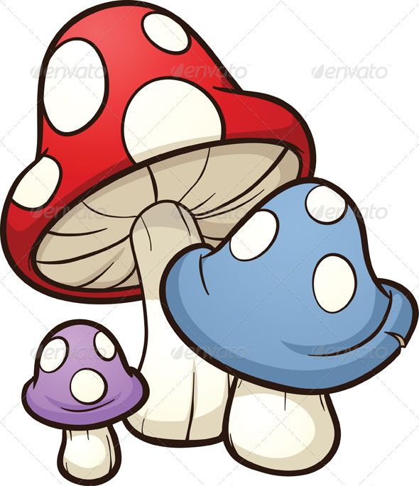 mushroom clipart guy