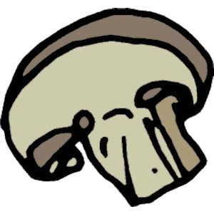mushroom clipart mushroom slice