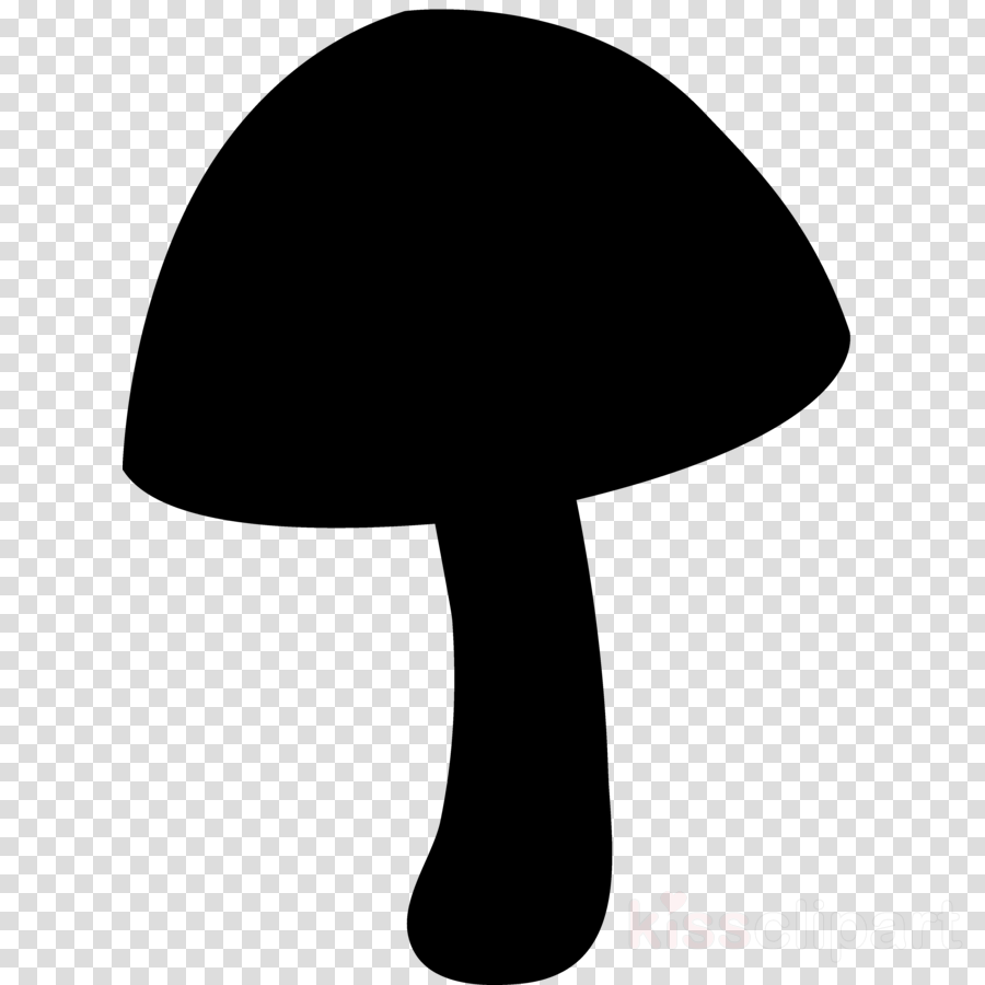 Mushroom cartoon transparent . Mushrooms clipart silhouette