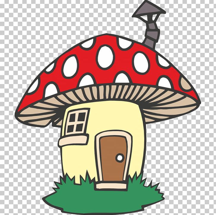 mushrooms clipart smurfs
